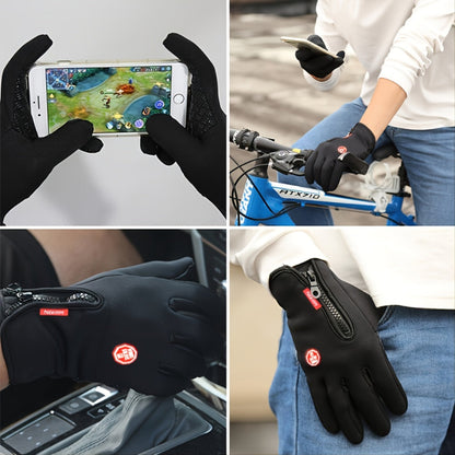 Wind- und wasserdichte Touchscreen-Handschuhe für Herren