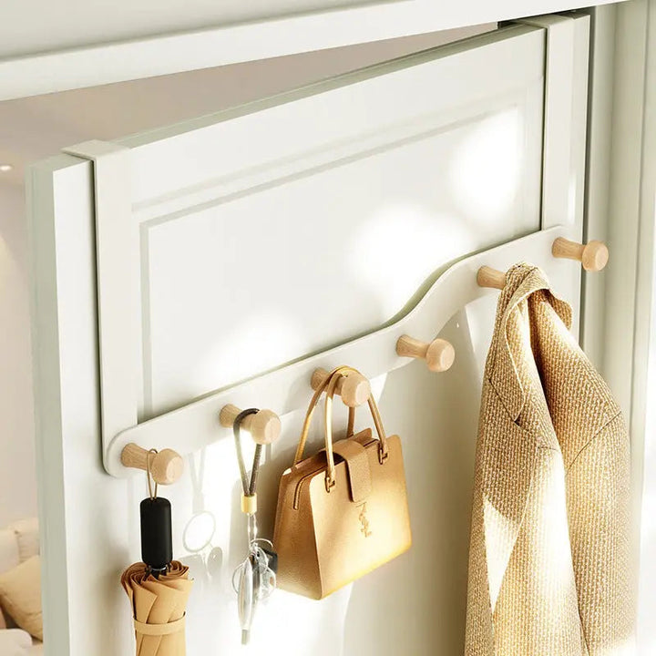 Türgarderobe ohne Bohren für Jacken, Taschen oder Handtücher