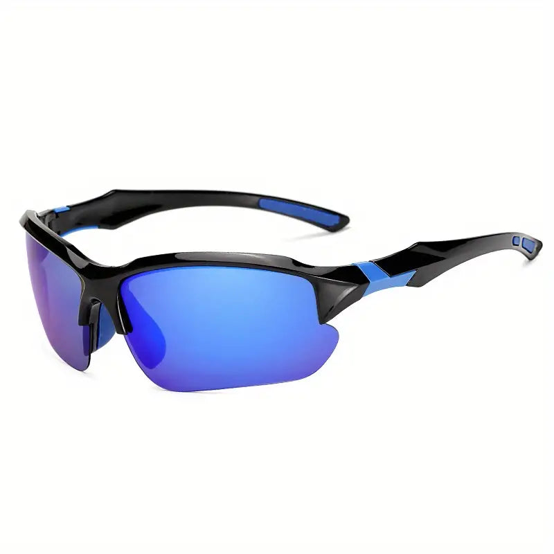Sportliche polarisierte Sonnenbrille mit UV400-Schutz für Outdoor-Aktivitäten