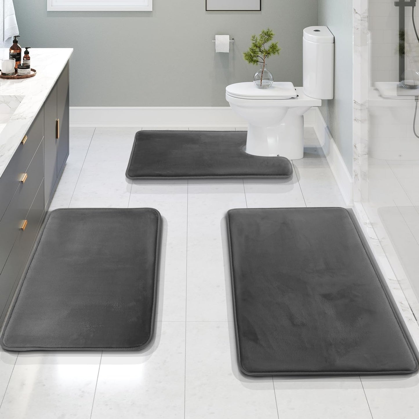 Weiche Rutschfeste Badematte für Badezimmer