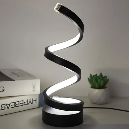 Elegante dimmbare LED-Spirallampe für stilvolle Wohnräume