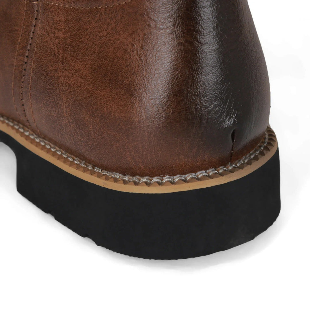Damen Cowboy Stiefel Mit Totem Muster