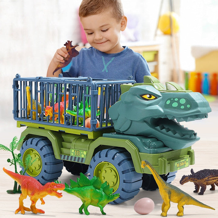 Dinosaurier Truck Spielset für Kinder mit Figuren
