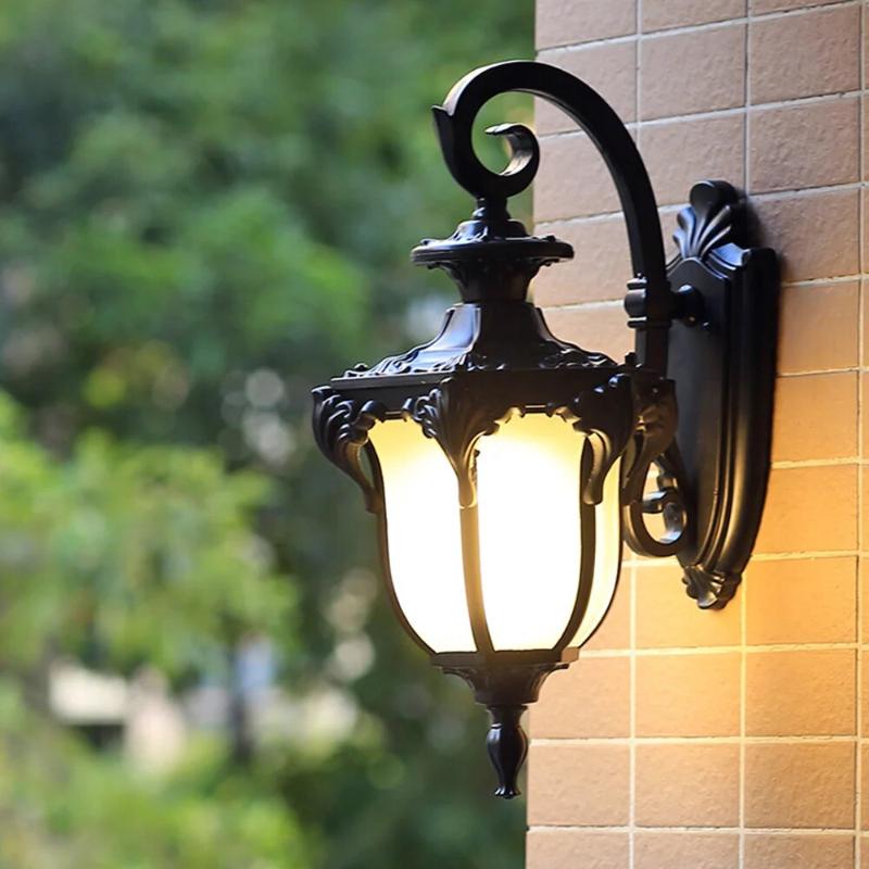 Vintage wetterfeste LED-Wandleuchte für stilvolle Außenbereiche