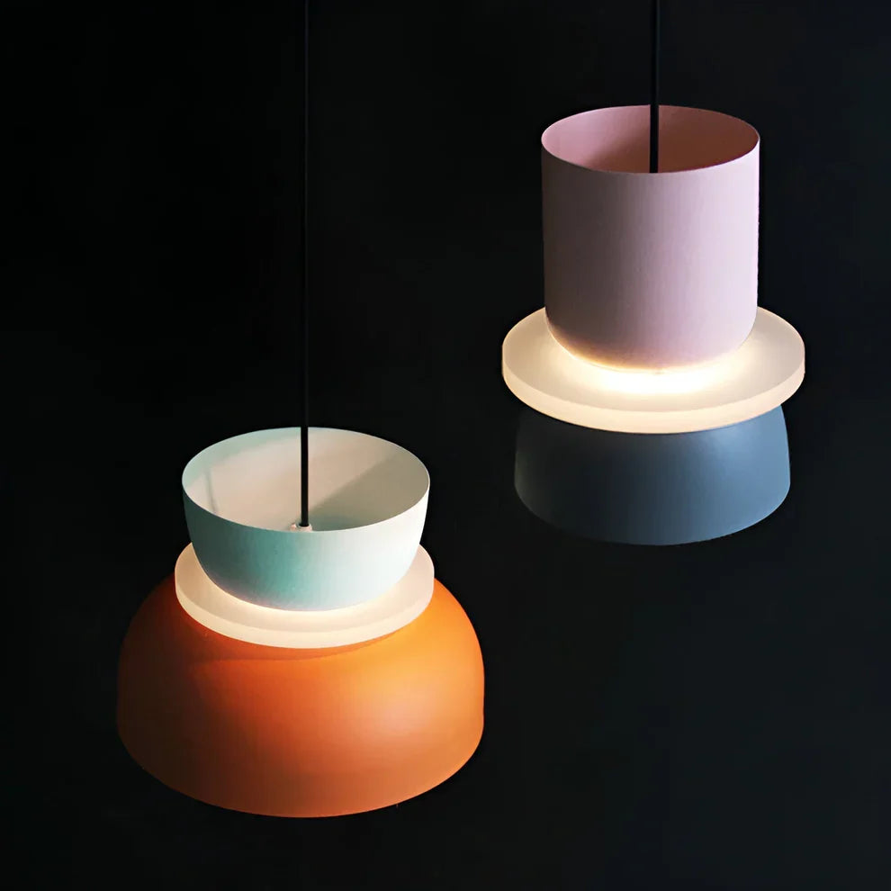 Pendelleuchte im Nordic Macaron Stil mit LED