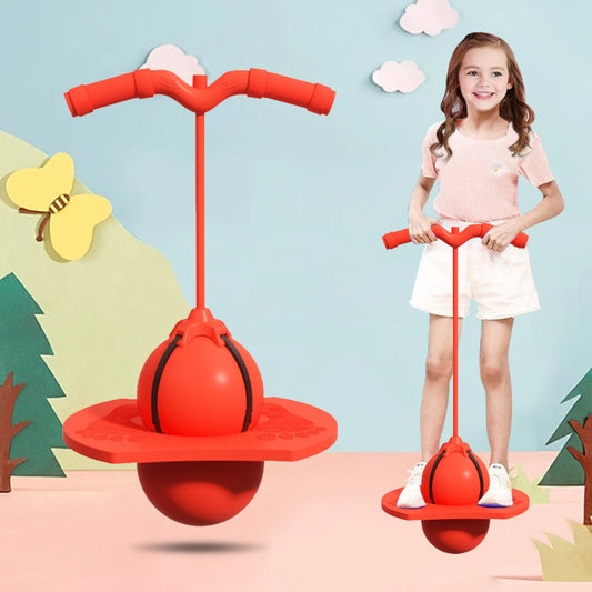 Interaktiver Hüpfstock für Kinder, fördert Balance & Koordination, robust & sicher