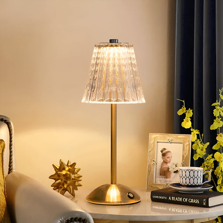 Kabellose Tischlampe im Vintage-Design