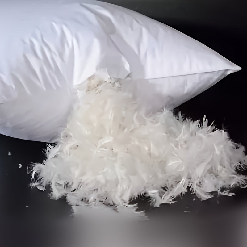 Luxus Kopfkissen Mit Gänsedaunen Und Atmungsaktiver Hülle
