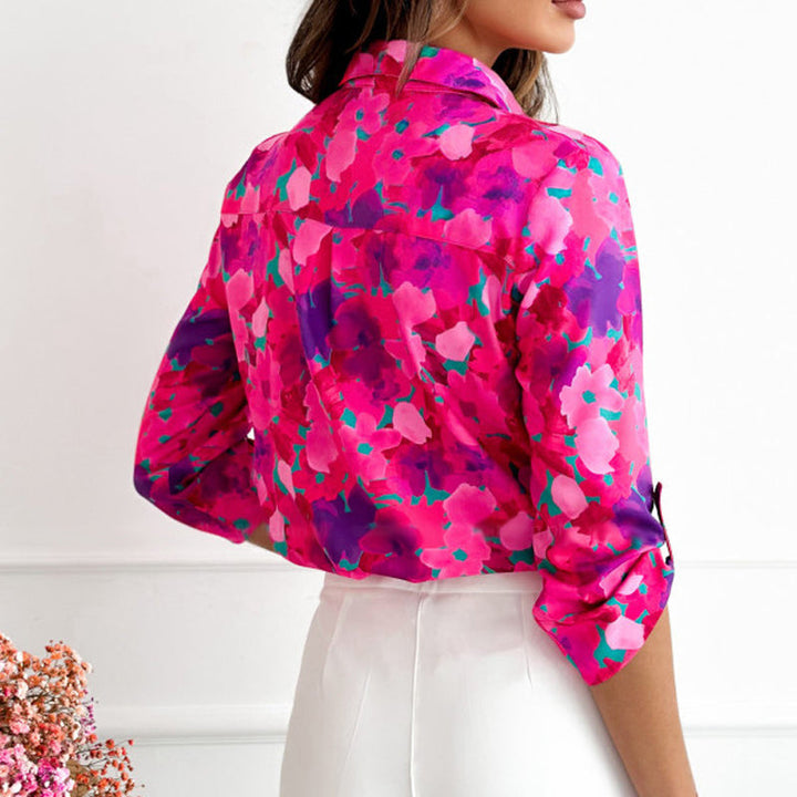 Women’s Casual Floral Print Blouse