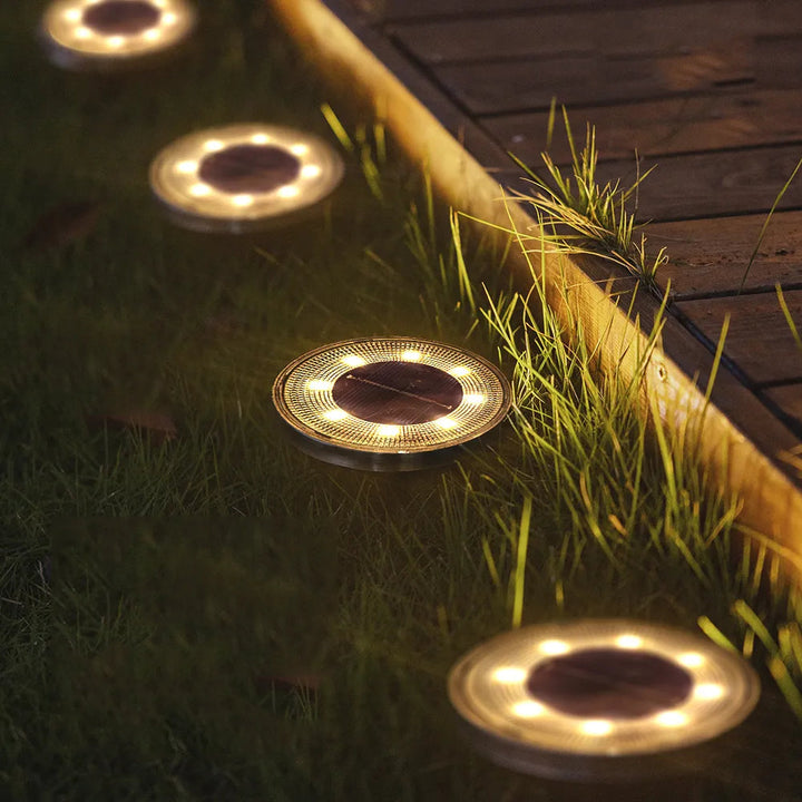 LED Solar Gartenstrahler Set