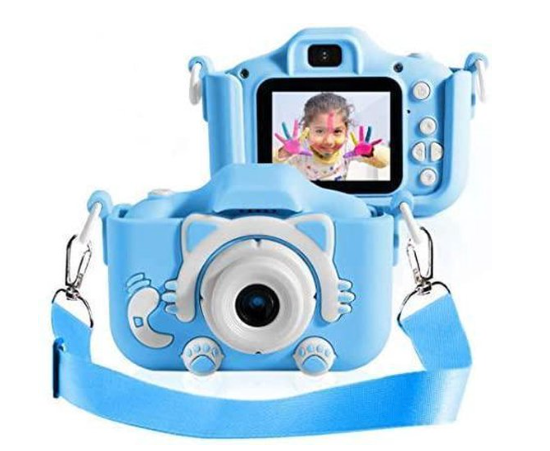 Kinderkamera HappyPic mit HD 1080p & 20MP – stoßfest & mit Spielen