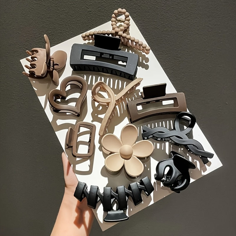 11-teiliges Haarspangen-Set für Damen