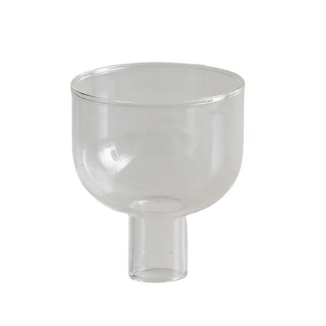 Glasflaschen-Kerzenhalter