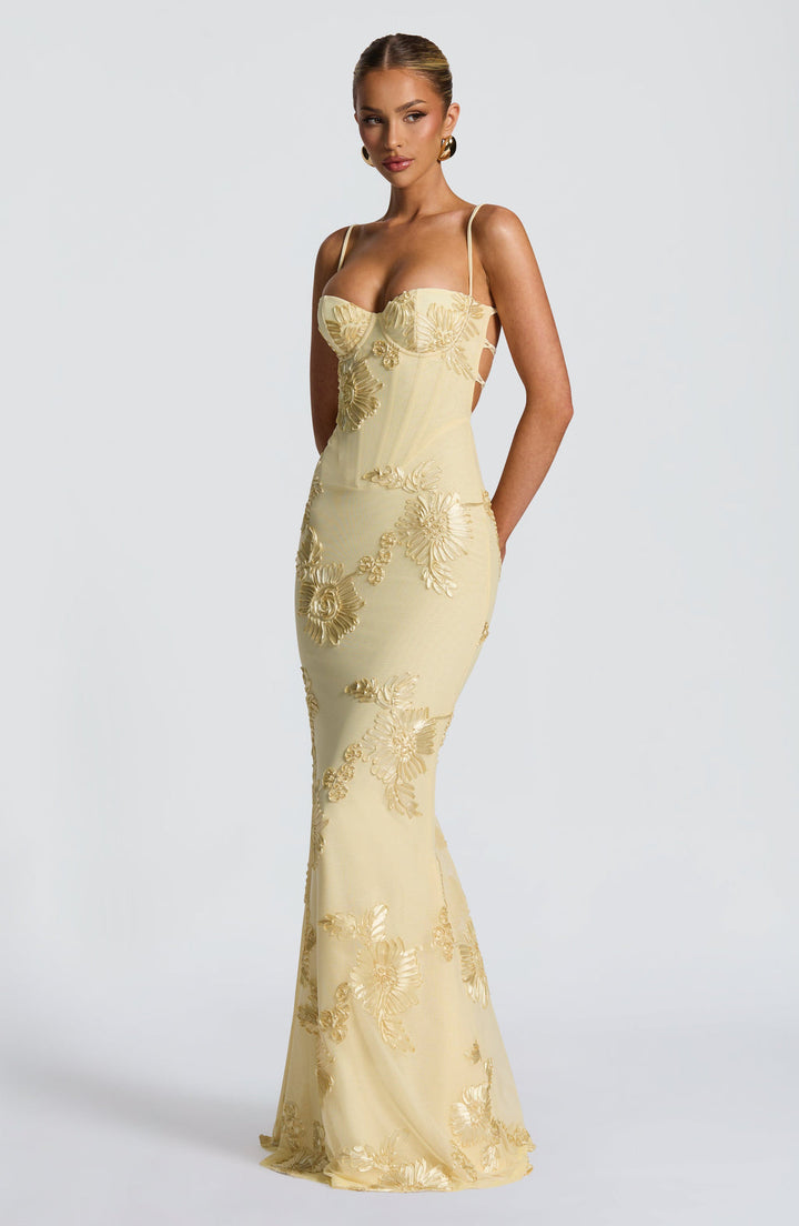 Women’s Spaghetti Strap Maxi Dress Elegant Summer Wedding Guest