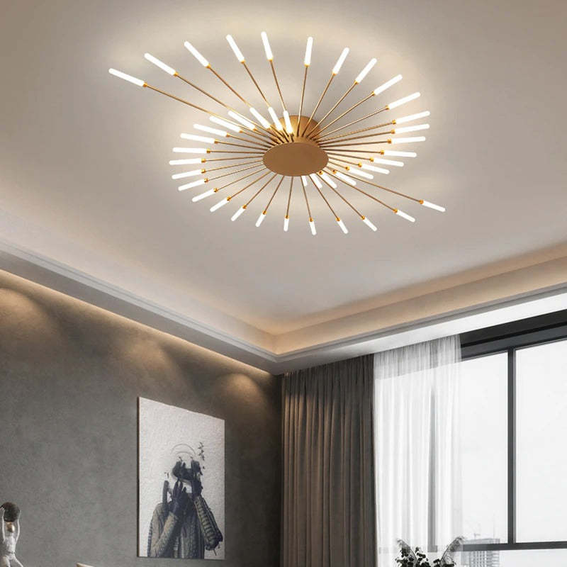 Moderne LED Deckenlampe Astralis im Nordic Design – Für Wohnzimmer & Kinderzimmer