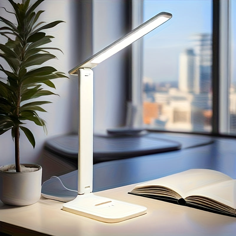 Dimmable led schreibtischlampe mit touch steuerung