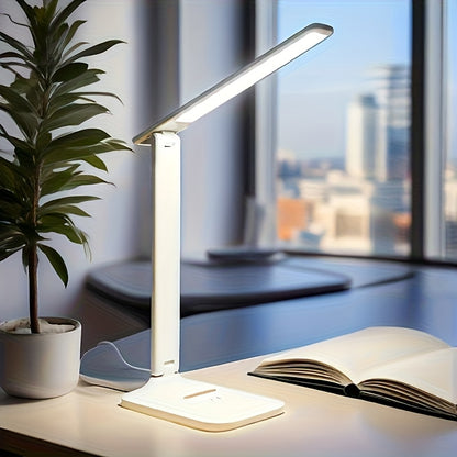 Dimmable led schreibtischlampe mit touch steuerung