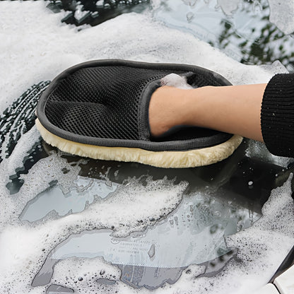 Ultra weicher Mikrofaser‑Auto‑Reinigungshandschuh