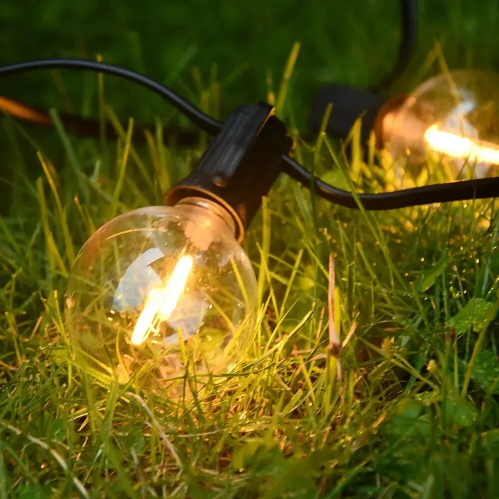 Wetterfeste LED-Lichterkette für den Außenbereich