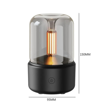 2-in-1 Ultraschall Diffuser Und Luftbefeuchter – Kompaktes Design Für Zuhause Und Büro