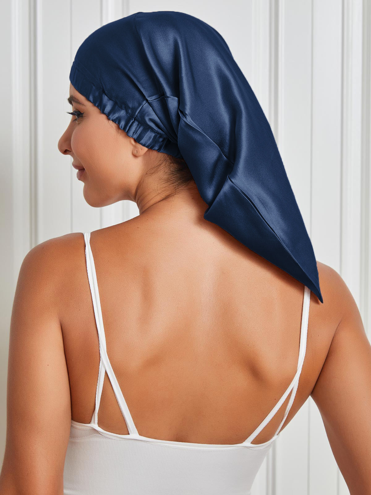 Elegante schützende Schlafhaube für Damen
