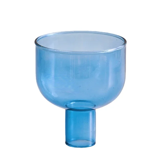 Glasflaschen-Kerzenhalter