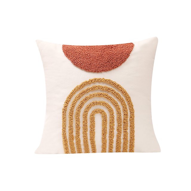 Kissenbezug Boho Feder Design