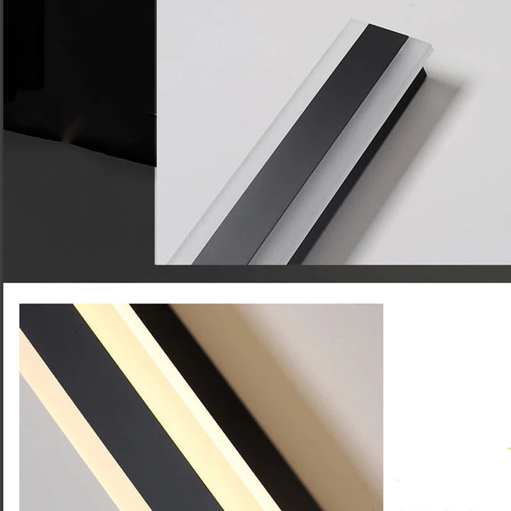 Außen-LED-Wandlampe mit langem Design