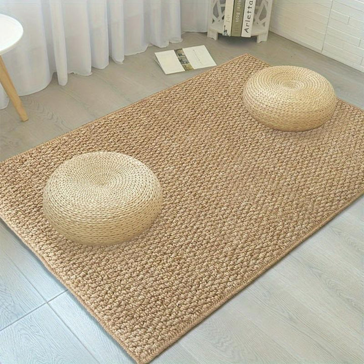 Rutschfeste Türmatte im Jute-Look