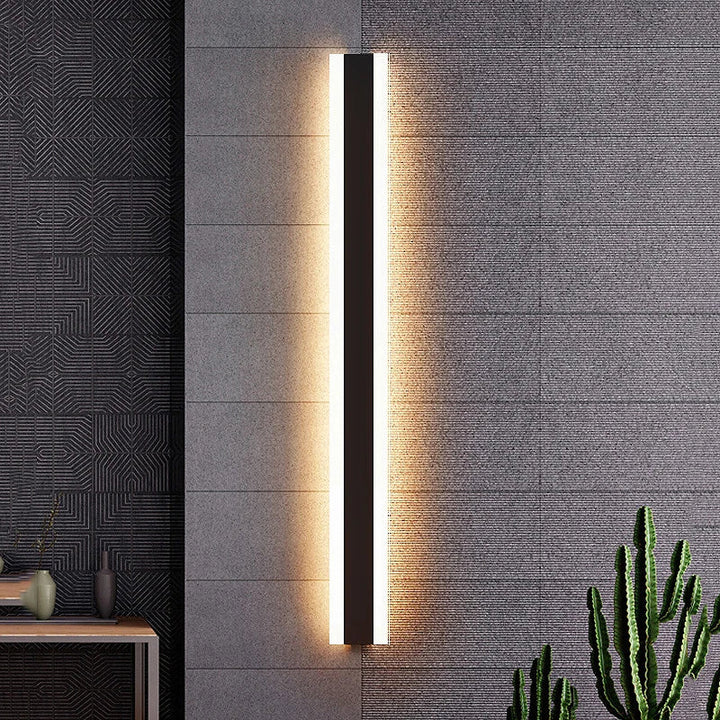 Außen-LED-Wandlampe mit langem Design