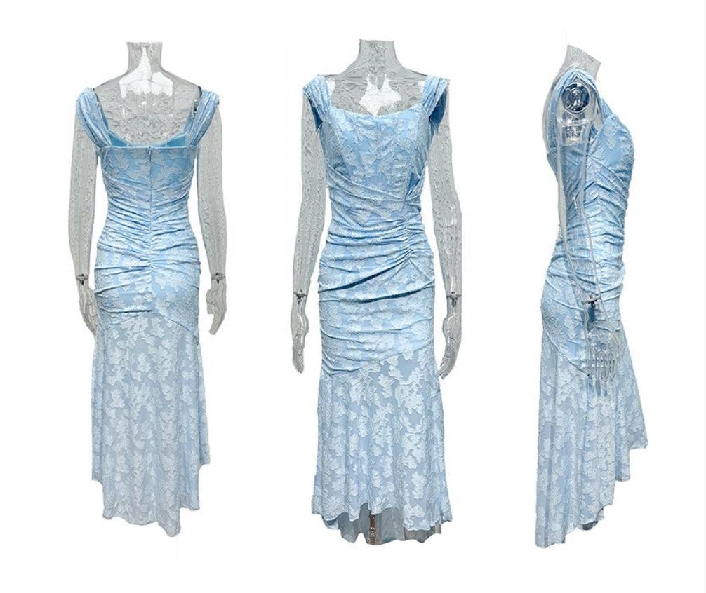 Bluebell Floral Print Maxi Dress