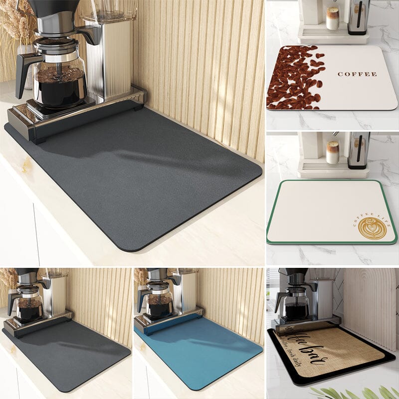 Küchen-Abtropfmatte – Superabsorbierend, Schnell Trocknend & Rutschfest