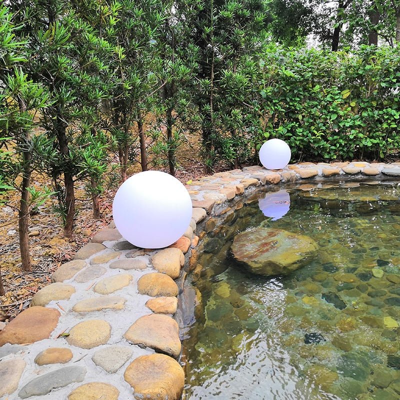 Farbwechsel LED Kugel Lampe für Garten und Zuhause