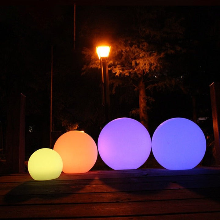 Farbwechsel LED Kugel Lampe für Garten und Zuhause