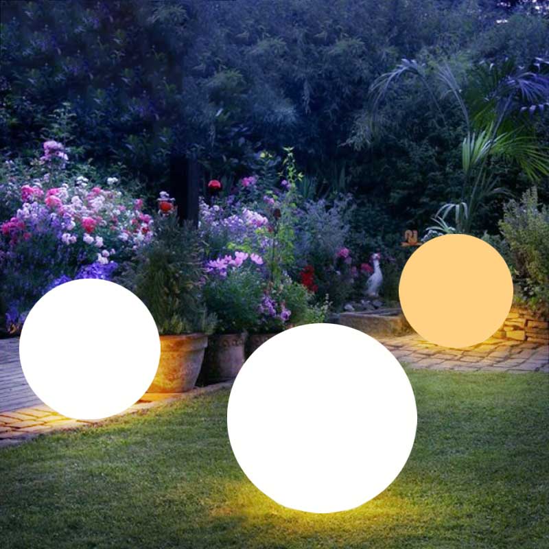 Farbwechsel LED Kugel Lampe für Garten und Zuhause