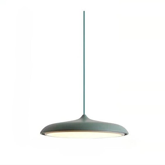 Moderne UFO-LED-Pendelleuchte – dimmbar & dekorativ