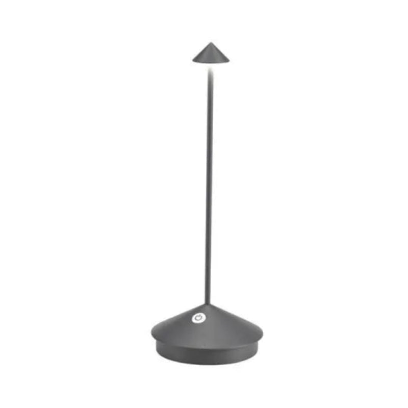 Moderne LED-Tischlampe – Kabellos, Wiederaufladbar & Wasserfest für Innen & Außen