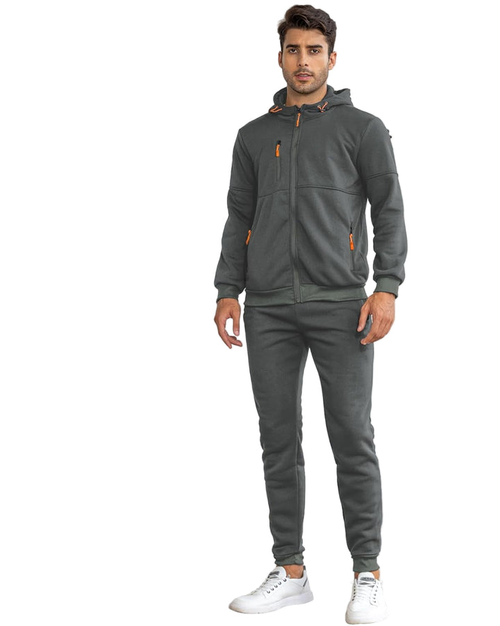 Herren Trainingsanzug Mit Kapuzenjacke Und Jogginghose