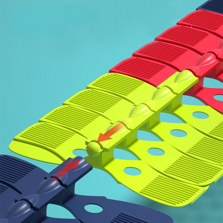 Flexibles Rennstrecken Spielset mit Spielzeugauto für Kinder