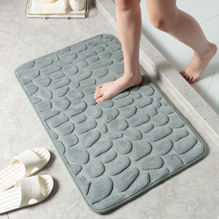 Memory-Foam-Badematte passend zur stilvollen Badezimmereinrichtung