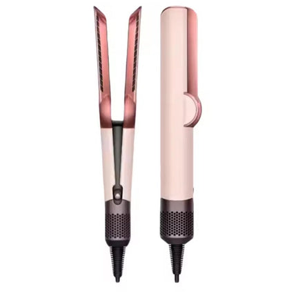 Glättende Föhnbürste mit Heißluft – 2-in-1 Haartrockner & Haarglätter für Damen