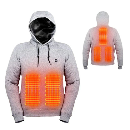 Unisex Kapuzenpullover Mit Heizfunktion