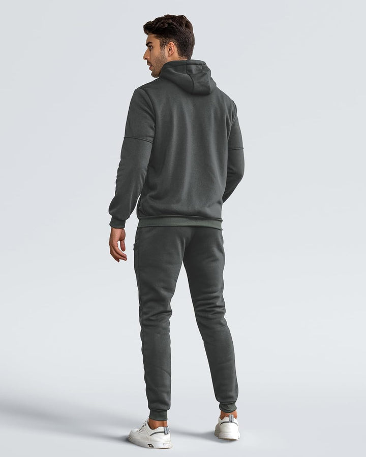 Herren Trainingsanzug Mit Kapuzenjacke Und Jogginghose