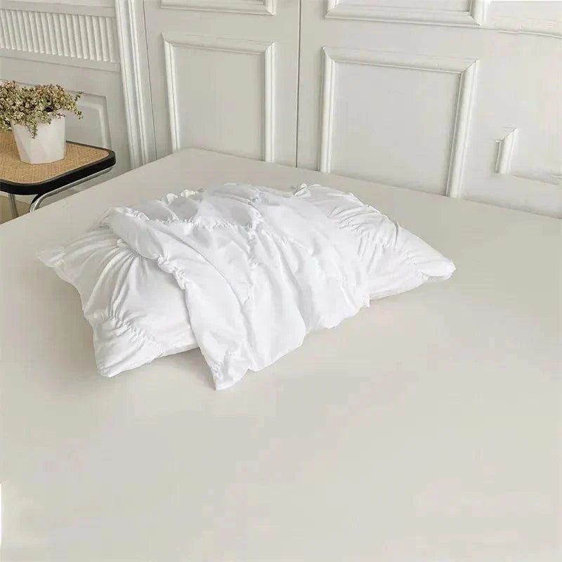 3D Bettwäsche-Set mit Twist-Falten-Muster – Modern & Stilvoll