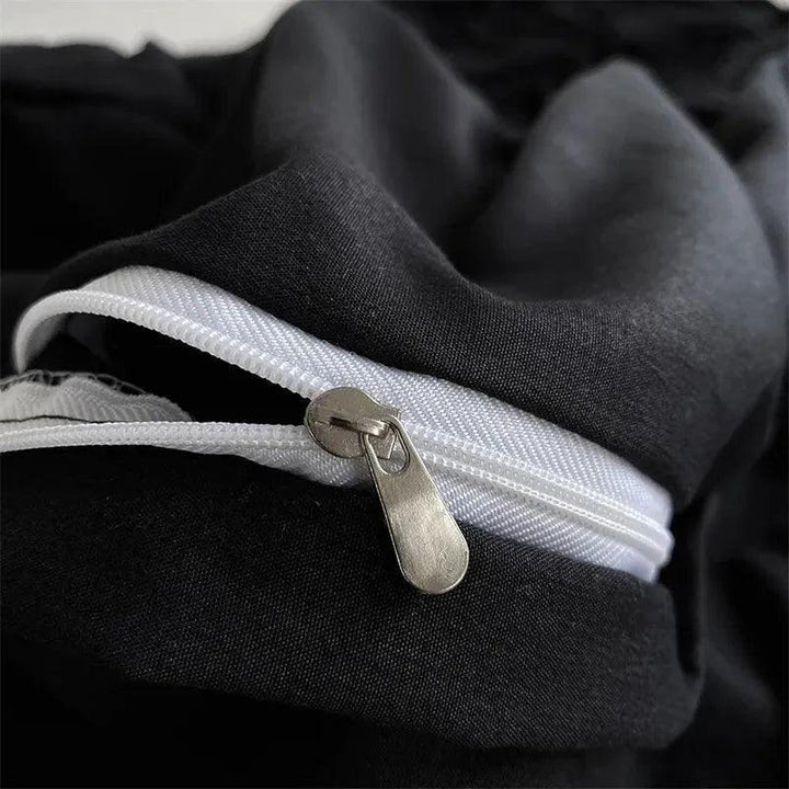 3D Bettwäsche-Set mit Twist-Falten-Muster – Modern & Stilvoll