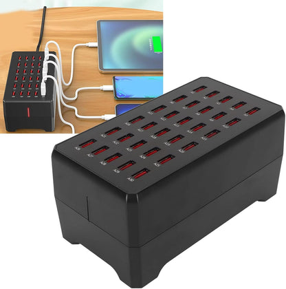 USB Ladestation Ports für mehrere Geräte