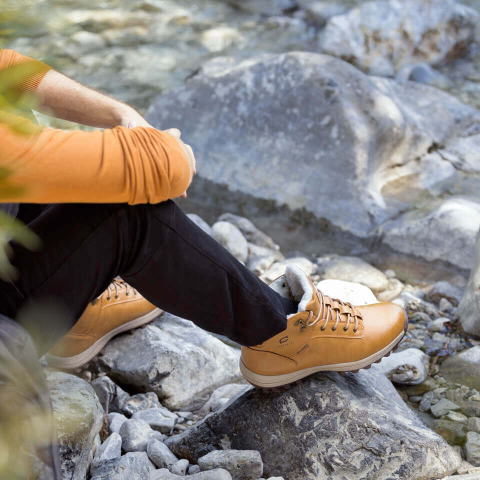 Herren Wanderschuhe Mit Wetterfestem Design