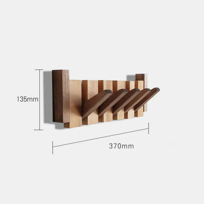 Wandhaken aus Holz - Stilvoller Kleiderhaken im Klavierdesign für Flur, Büro und Schlafzimmer