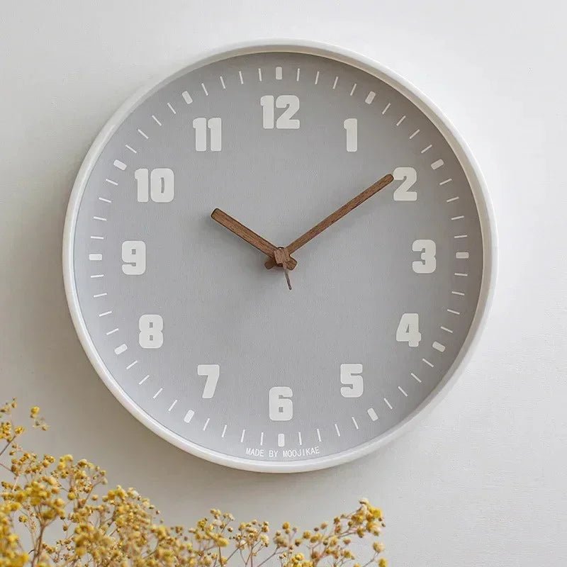 Bambus Wanduhr zur übersichtlichen Anzeige der Zeit