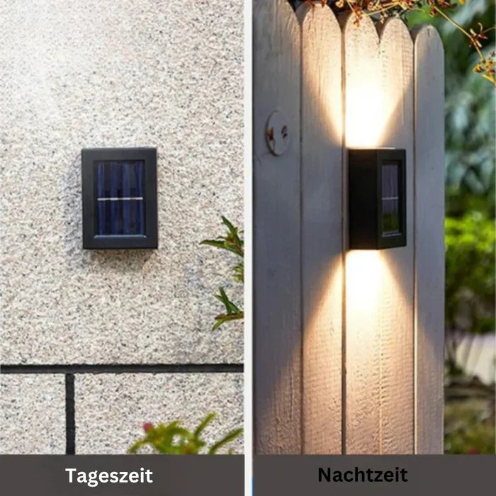 Solarbetriebene Wetterfeste Gartenlampe für Außenbereich